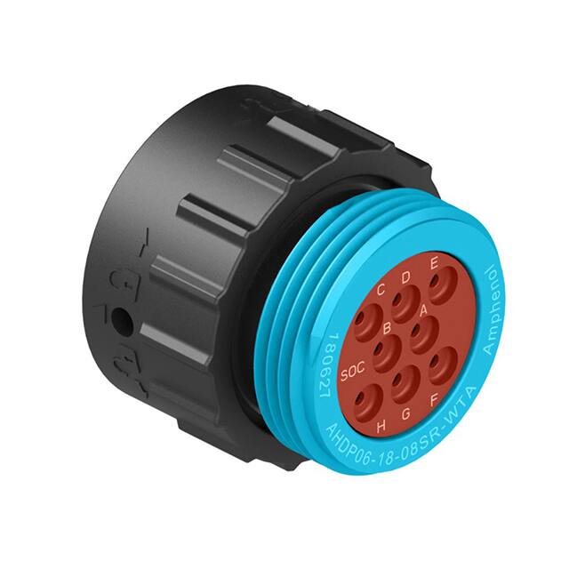 AHDP06-18-08SR-WTA Amphenol Sine Systems Corp  Rundsteckverbindergehäuse